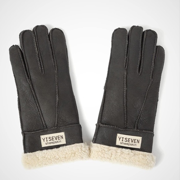 Yiseven Accessories - NEW| Women’s Winter Shearling Sheepskin Cozy Gloves